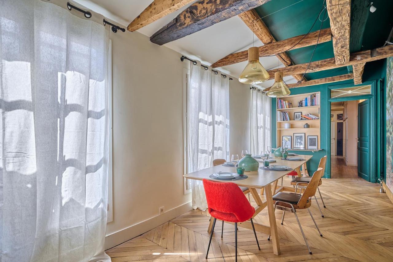 Apartment Center Of Paris With Terrace By Studio Prestige Exteriér fotografie