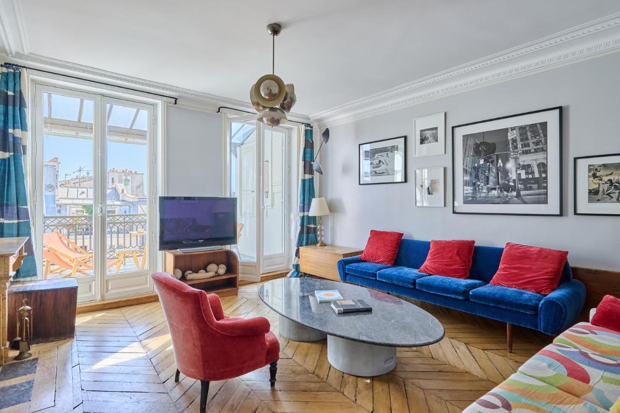 Apartment Center Of Paris With Terrace By Studio Prestige Exteriér fotografie